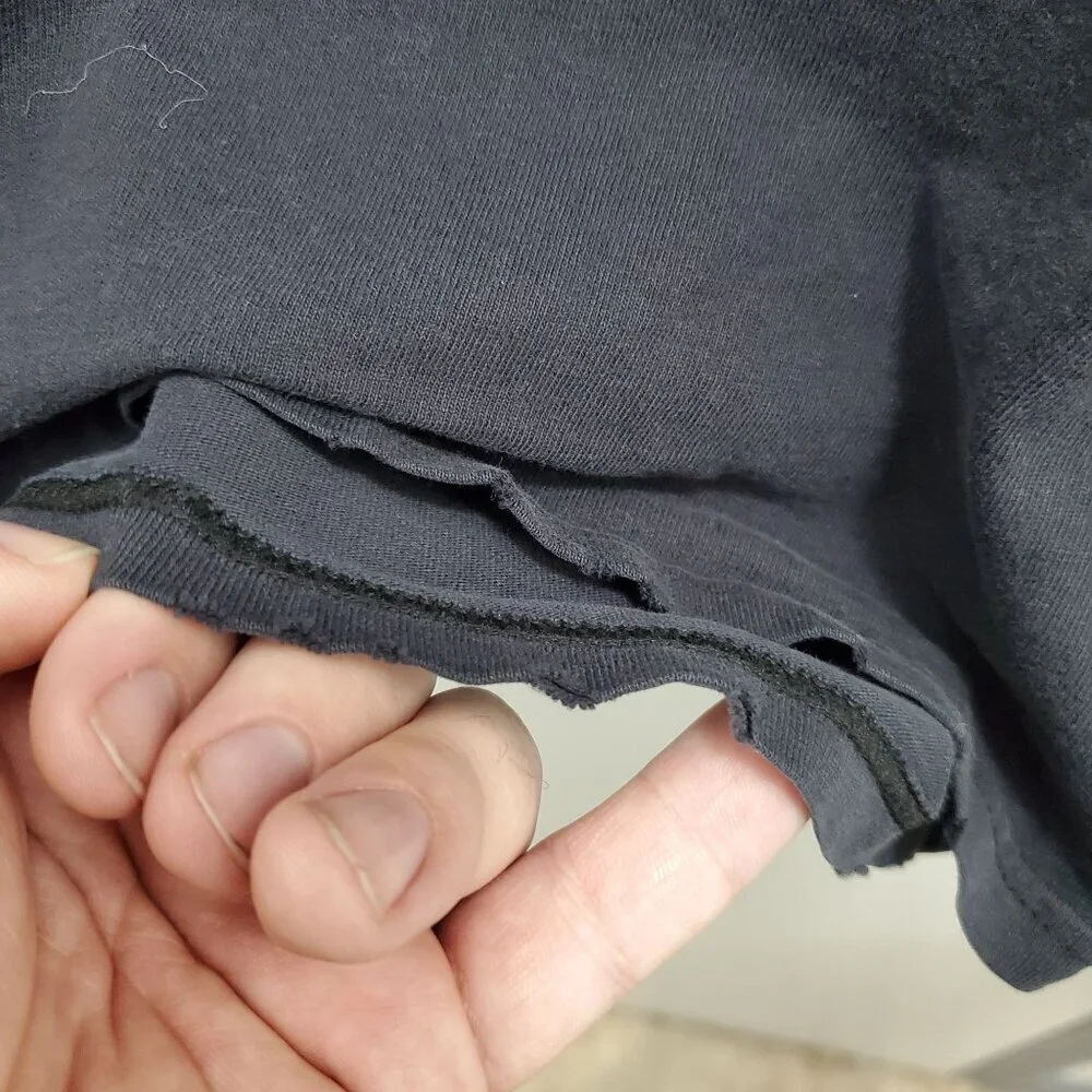 Megadeth Arsenal Vintage 90s Y2K Black Trashed Ripped Heavy Metal Grail Tee‎ L - Picture 4 of 9